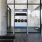 a glass door with a glass window